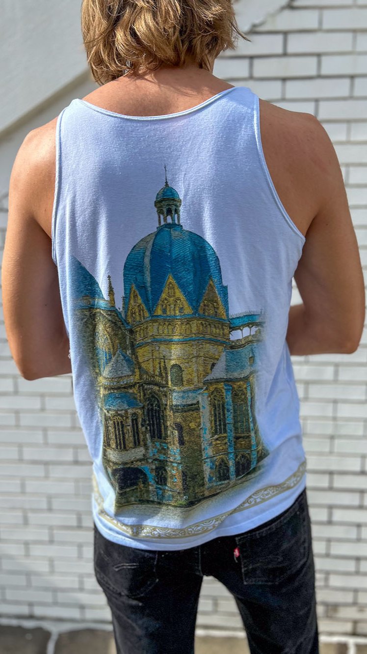 Charlemagne Cathedral - Blue Tank